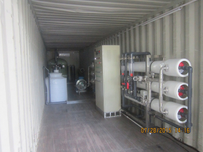5~50 T/D China Marine RO Fresh Water Maker Vacuum Distillation Type ...