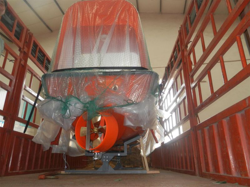 Fiber Glass Open Type Lifeboat GRP Open Lifeboats Fast Rescue Boat with Competitive Price