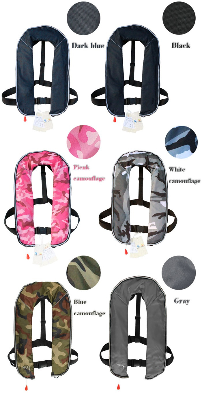 150n Manual and Automatic Inflatable Lifejacket Ce Approval Solas Standard with Good Quality