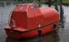 Solas Fiberglass Open Type Lifeboat with CCS Class Approval Certificate