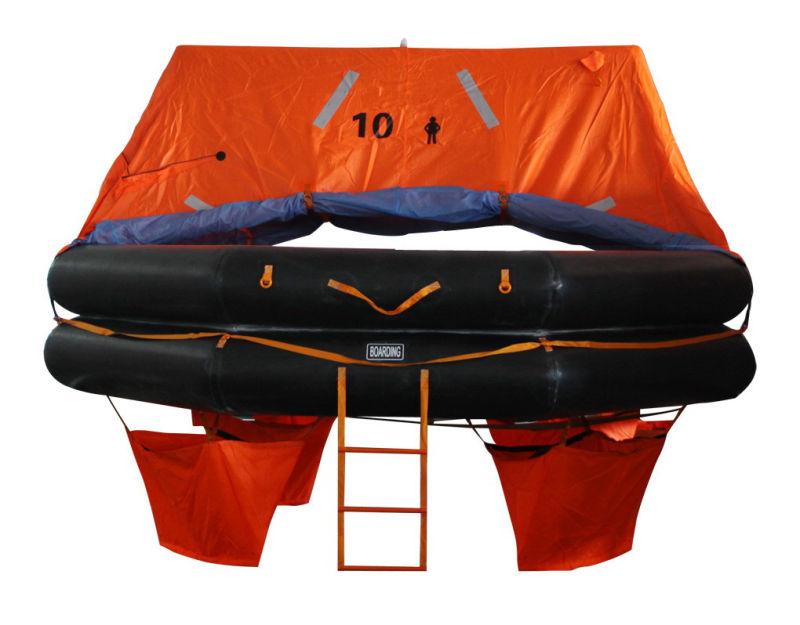 20 Persons Solas Approved Man Throw Overboard Yacht Type Inflatable Liferafts with Good Price