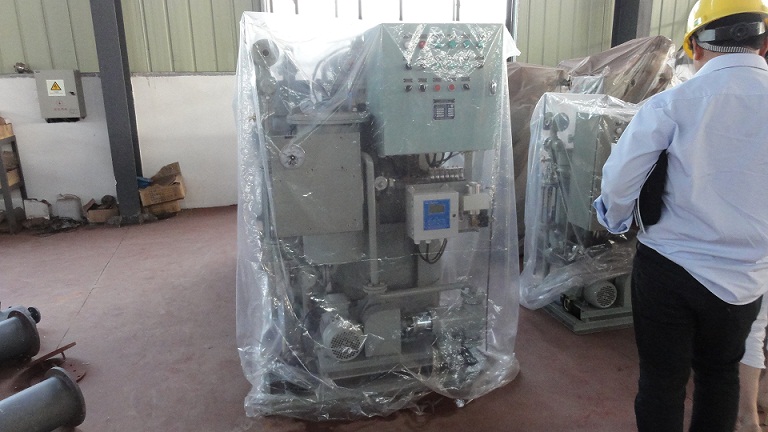 0.25m3/H~5.0m3/H Capacity 15ppm Oily Water Separator Ship Bilge Water Separator with High Quality