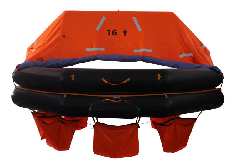 20 Persons Solas Approved Man Throw Overboard Yacht Type Inflatable Liferafts with Good Price