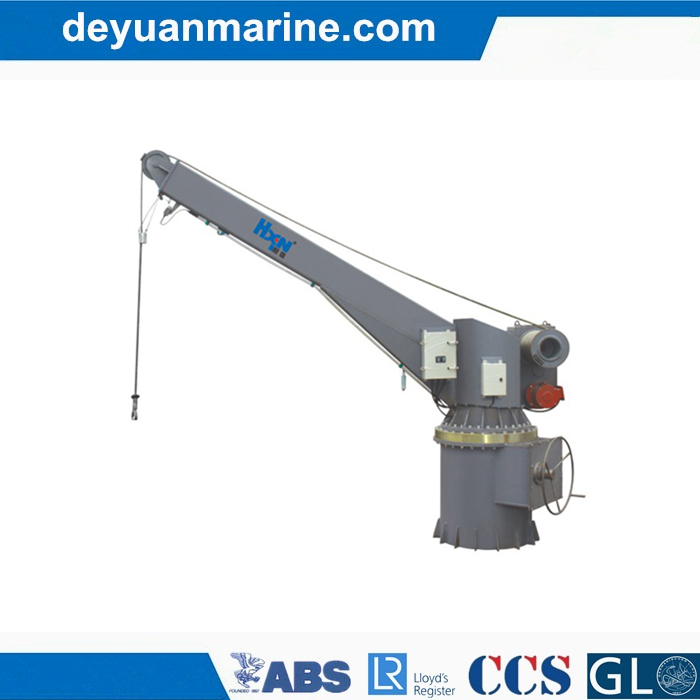 Rescue Boat Single Arm Hydraulic Slewing Davit