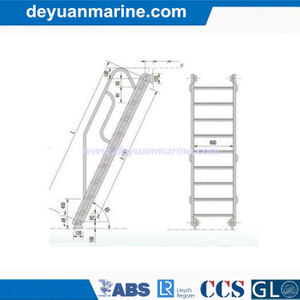 Steel Inclined Ladder with Good Quality