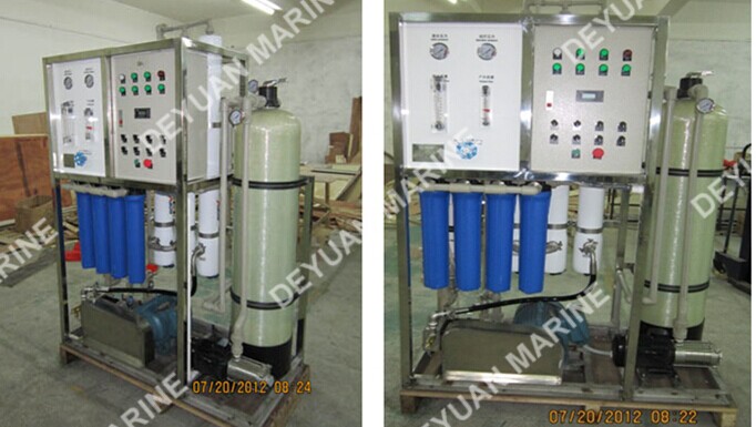 5~50 T/D China Marine RO Fresh Water Maker Vacuum Distillation Type Fresh Water Generator Sea Water Desalination Plants for Sale