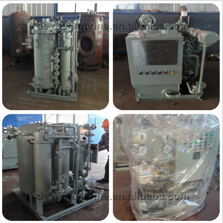 15 Ppm Marine Bilge Water Separators / Oily Water Separator for Ships