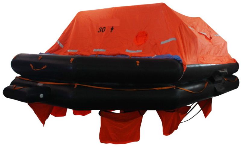 20 Persons Solas Approved Man Throw Overboard Yacht Type Inflatable Liferafts with Good Price