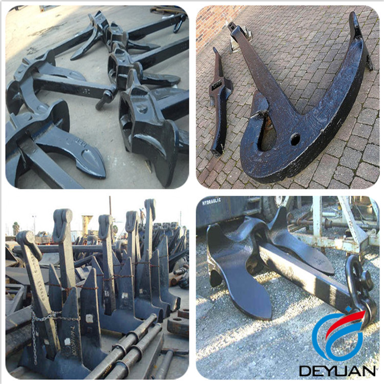 Stockless Anchor High Holding Power AC-14 Folding Anchor