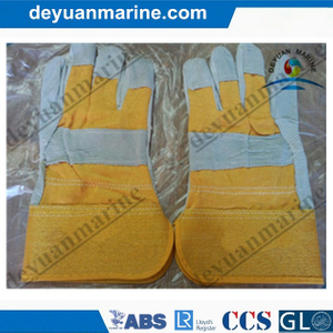 Industrial Leather Hand Gloves Ship